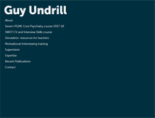 Tablet Screenshot of guyundrill.com